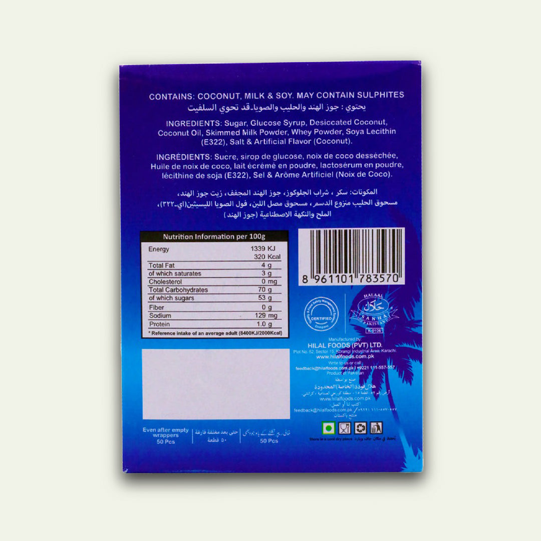 Hilal Khopra Candy 70Pcs Box