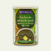 A can of Mitchell's Sarson Ka Saag, featuring an image of the product, mustard greens, and the brand's logo.