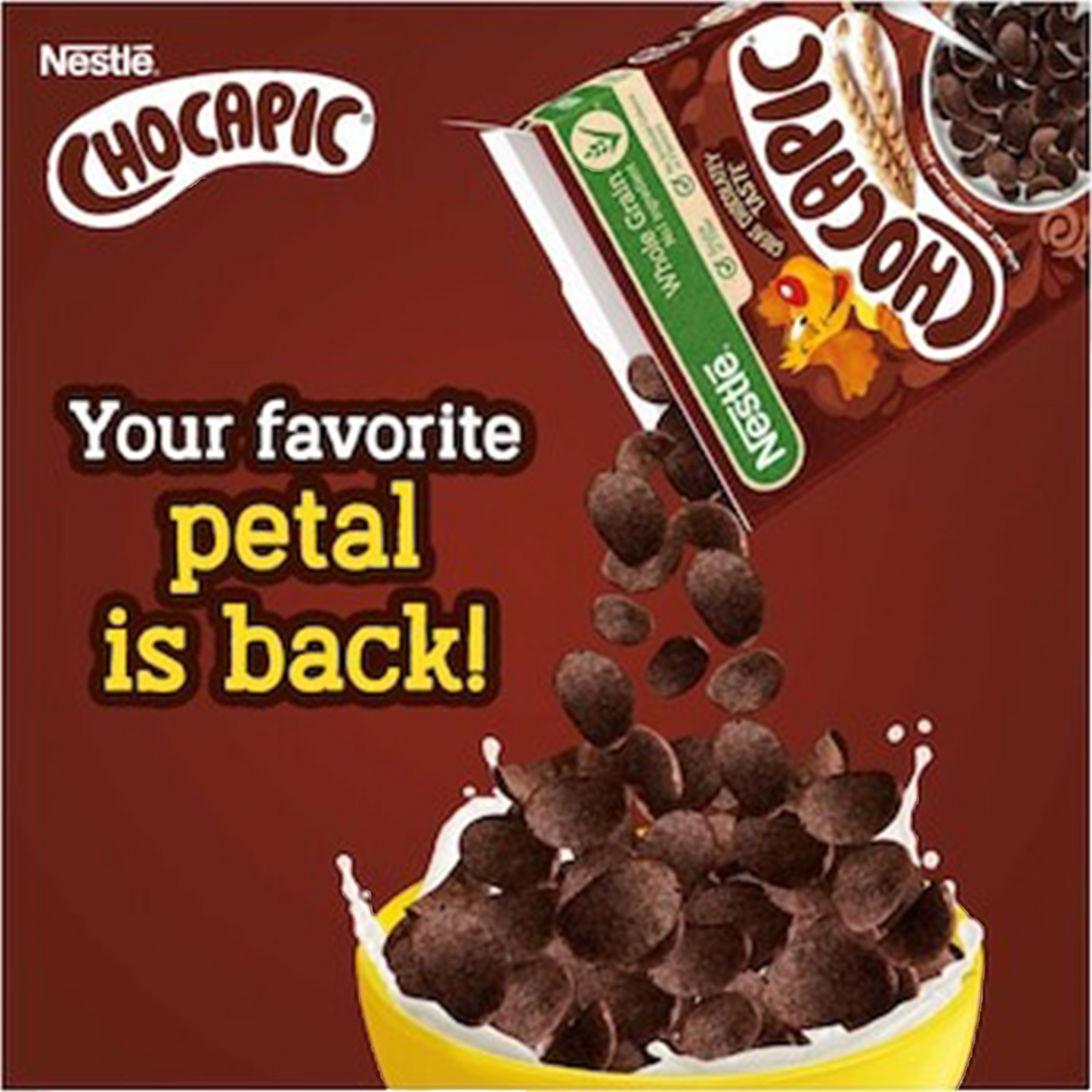Nestle Chocapic Chocolate Breakfast Cereal 375g