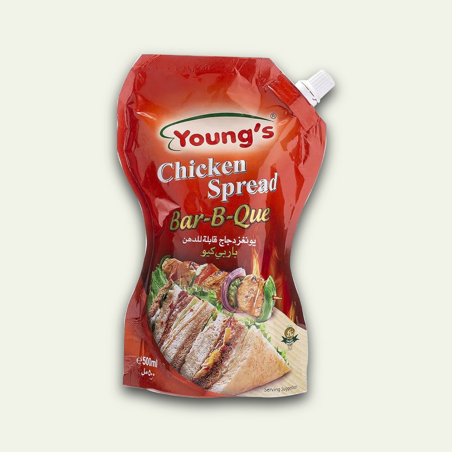 Youngs Chicken Spread BBQ Pouch