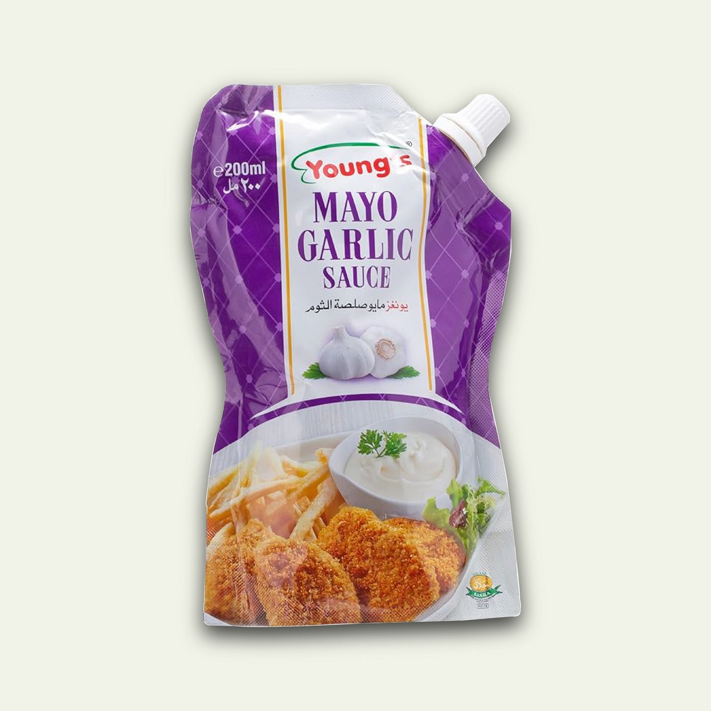 Youngs Mayo Garlic Sauce 200ml