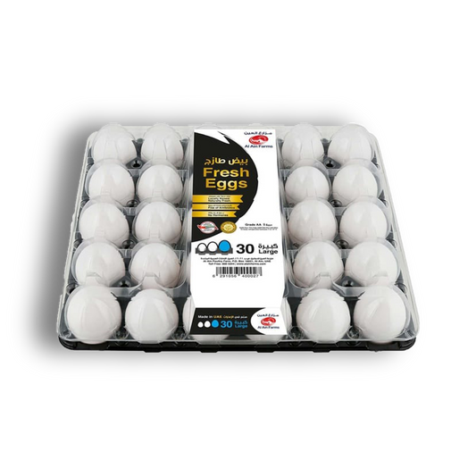 Al Ain Fresh White Large Eggs 30's