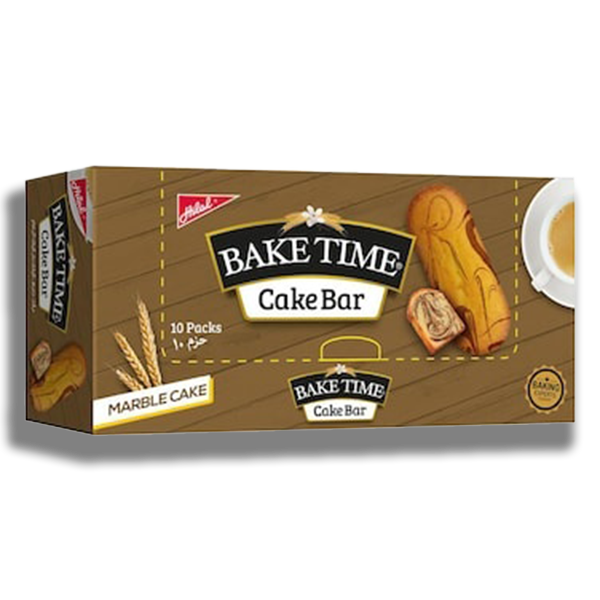 Bake Time Marble Cake Bar 33 gr (Pack Of 10)