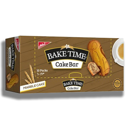 Bake Time Marble Cake Bar 33 gr (Pack Of 10)
