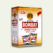 Bombay supari box on a gray background