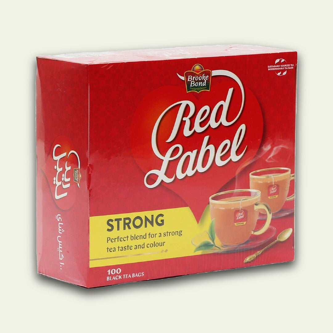 Brooke Bond Red Label Black Tea Value Pack 100 Teabags