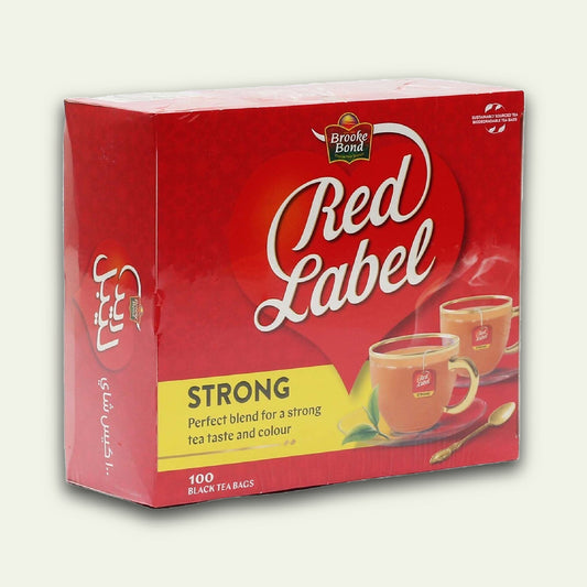 Brooke Bond Red Label Black Tea Value Pack 100 Teabags