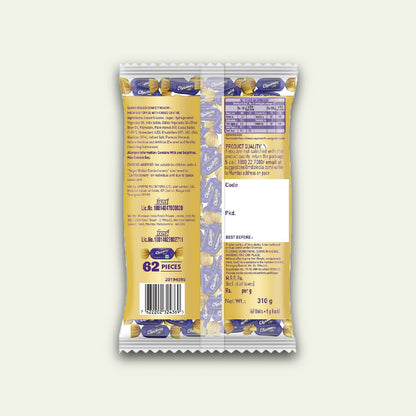 Cadbury Choclairs Gold Eeclairs Chocolate Candy 310g