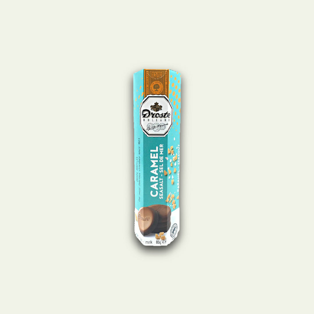 Droste Milk Caramel Seasalt Chocolate Pastille 85g