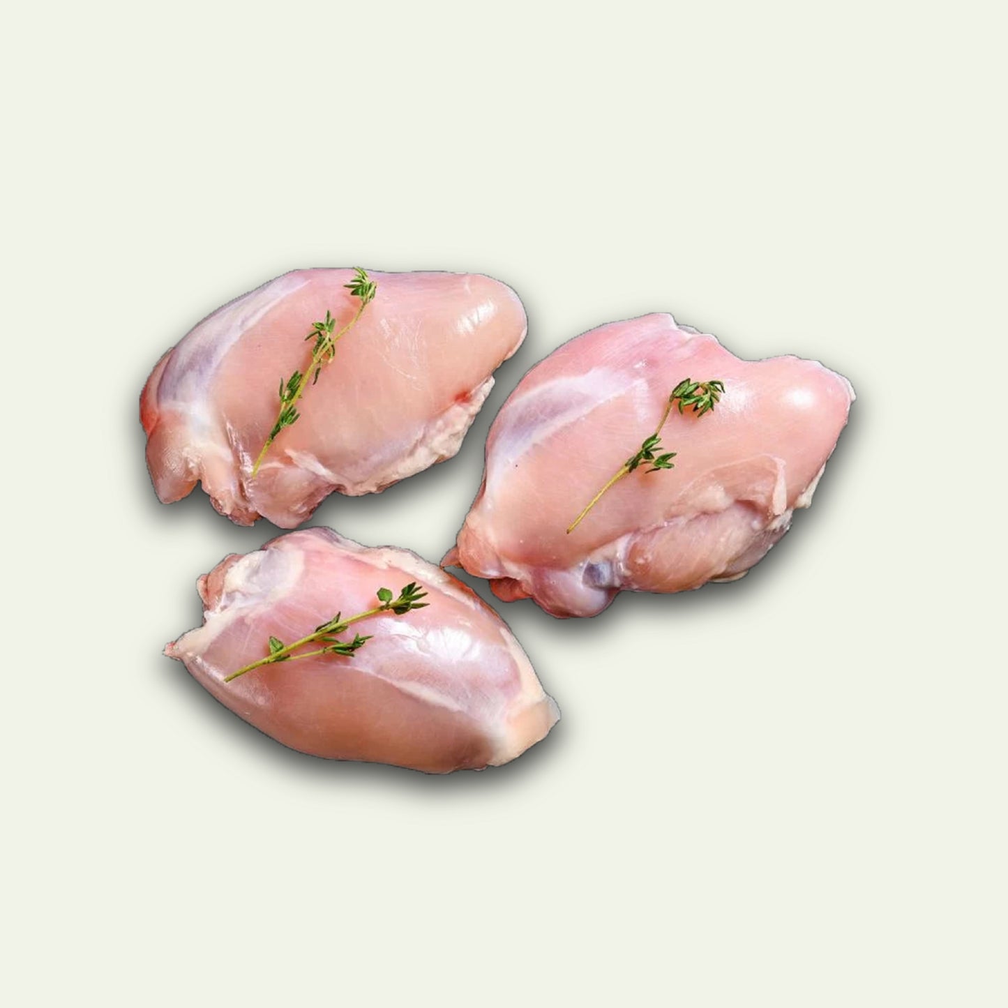 Fresh Boneless Skinless Chicken Thighs 500g