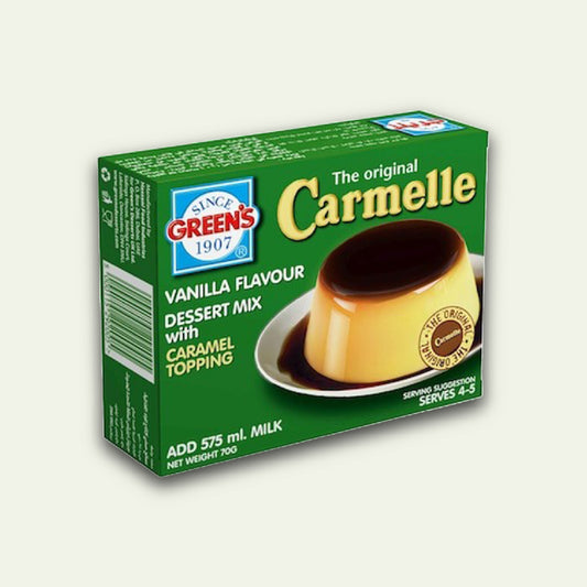 Greens Caramel With Topping 70g