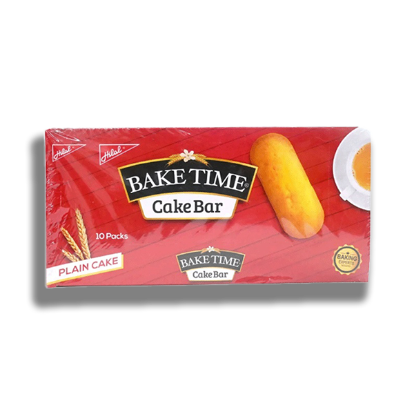 Bake Time Plain Cake Bar 33 gr (Pack Of 10)