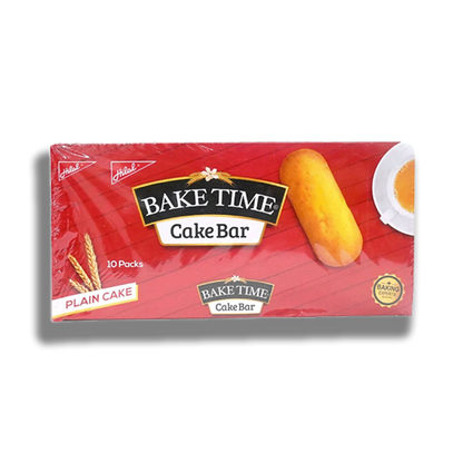 Bake Time Plain Cake Bar 33 gr (Pack Of 10)