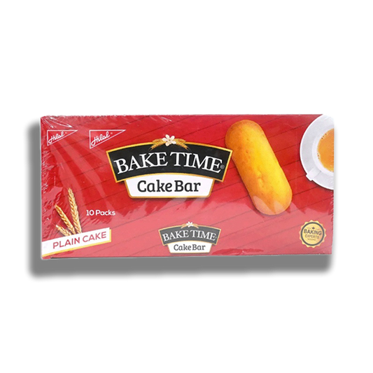 Bake Time Plain Cake Bar 33 gr (Pack Of 10)