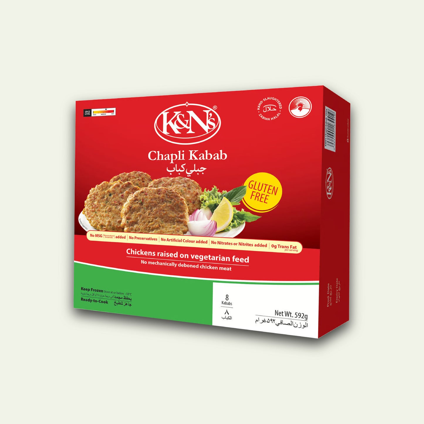 K&N's Chicken Chapli Kabab