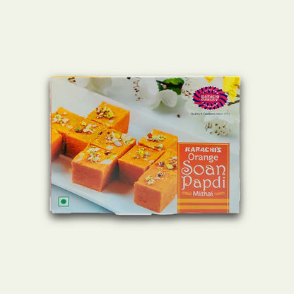 Karachi Bakery Orange Soan Papdi Mithai 200g