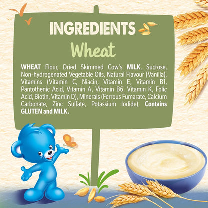 Nestle Cerelac Infant Cereals With Iron + Wheat From 6 Months 400g
