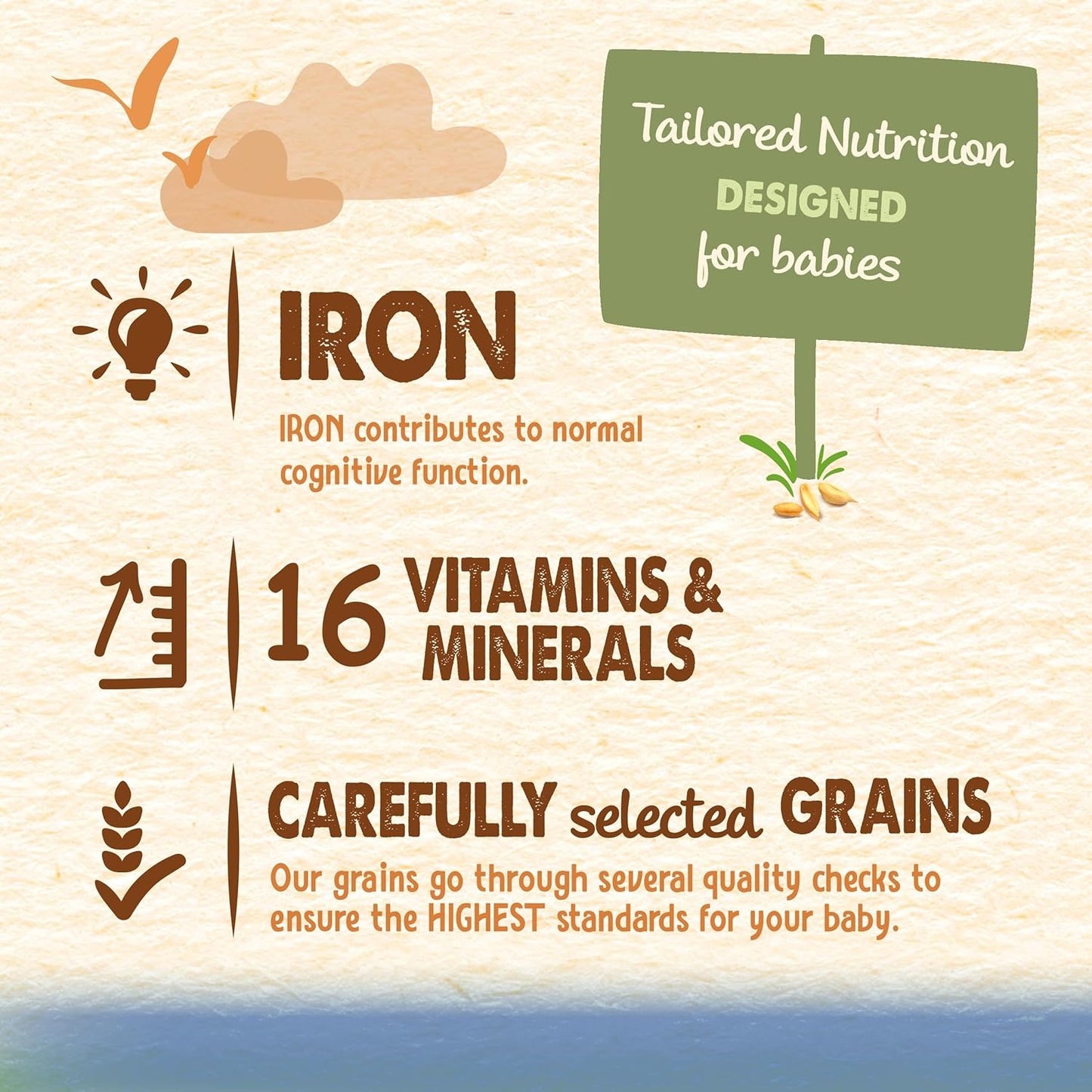 Nestle Cerelac Infant Cereals With Iron + Wheat From 6 Months 400g