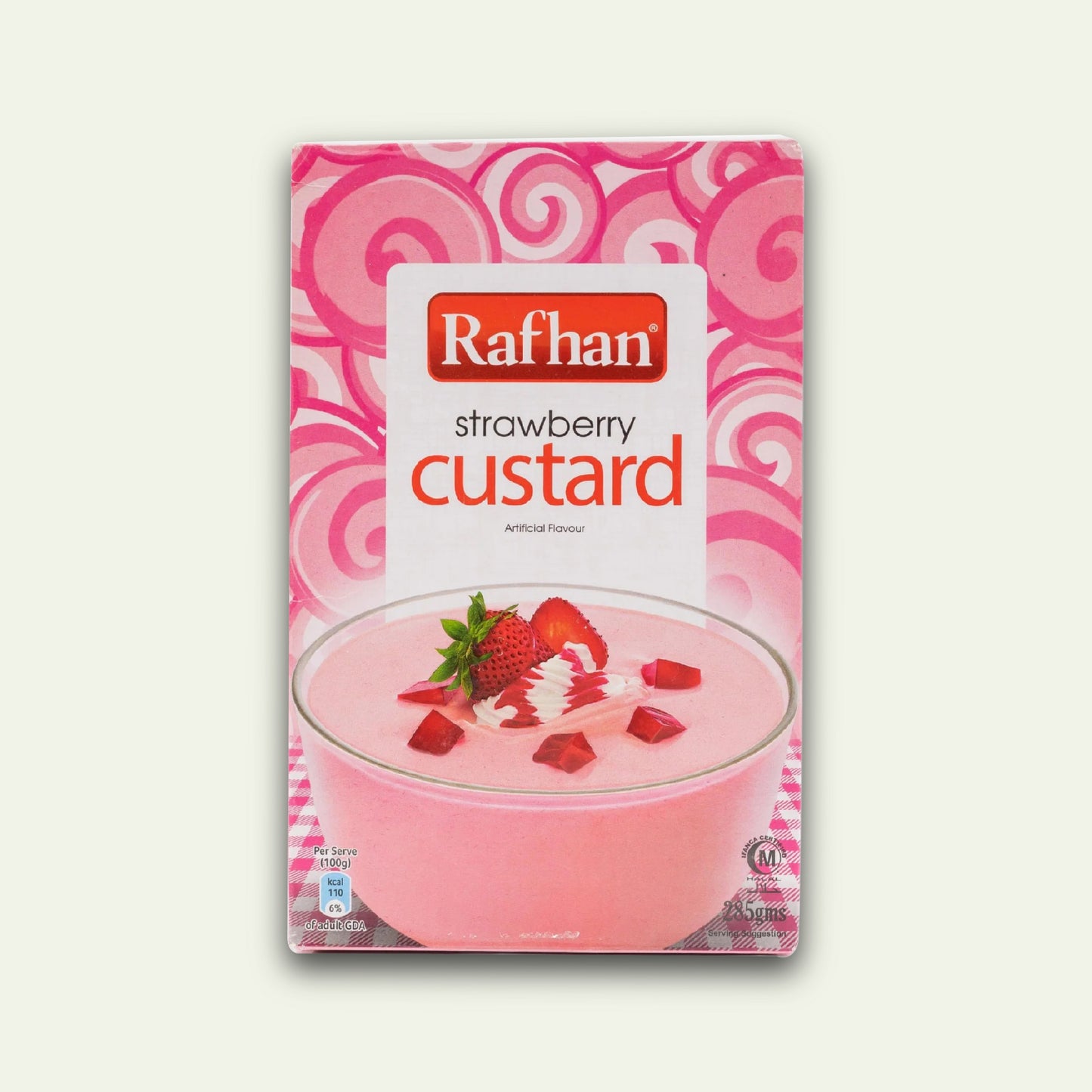 Rafhan Strawberry Custard 275G