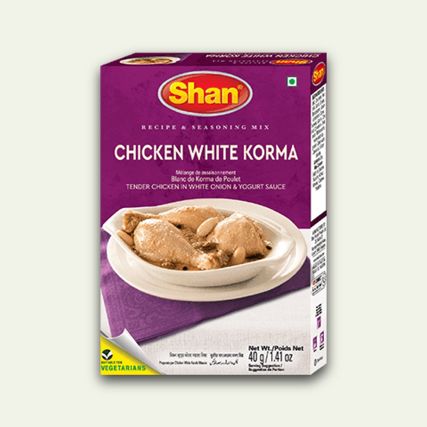 Shan Chicken White Korma Masala 40g