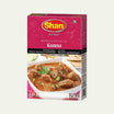 Shan Kunna recipe and seasoning mix packaging on a white background