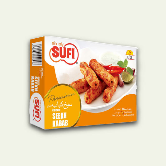 Simply Sufi Chicken Seekh Kabab 205g