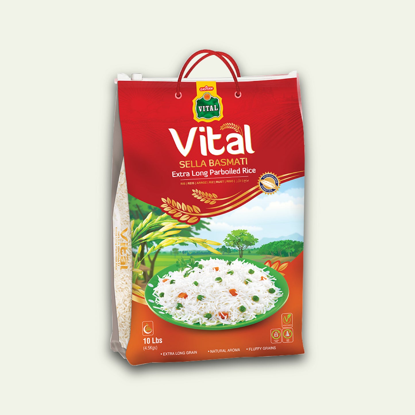 Vital Sella Basmati Rice 4.5kg