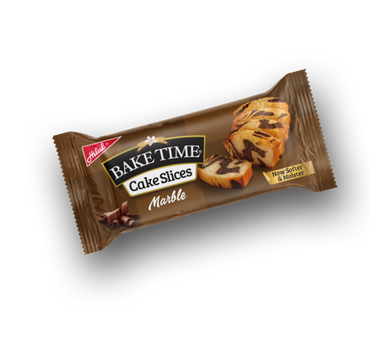 Hilal Bake Time Cake Bar Marble 6 Packs